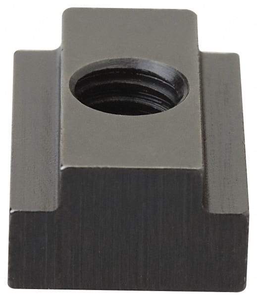 Gibraltar - 1-8 Blind Tapped T Slot Nut - 1-1/4" Slot Width, 2 x 7/8" Base Width x Height, 2 x 1-1/4" OAL x Height - All Tool & Supply