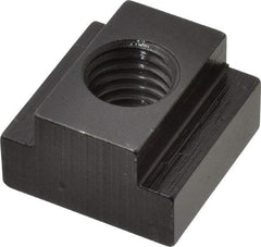 TE-CO - 5/8-11 Blind Tapped T Slot Nut - 3/4" Slot Width, 1-1/4 x 15/32" Base Width x Height, 1-1/4 x 3/4" OAL x Height - All Tool & Supply