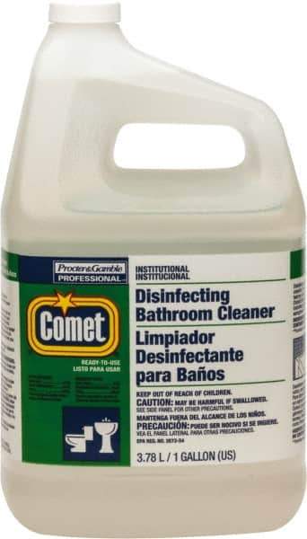 Comet USA LLC - 1 Gal Jug Liquid Bathroom Cleaner - Pleasant Scent, Disinfectant, General Purpose Cleaner - All Tool & Supply