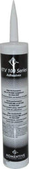 Momentive Performance Materials - 10.1 oz Tube Silver RTV Silicone Joint Sealant - 400°F Max Operating Temp, 20 min Tack Free Dry Time, 24 hr Full Cure Time, Series RTV100 - All Tool & Supply