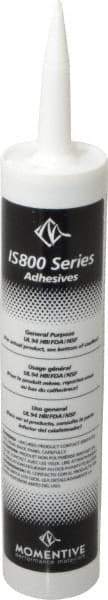 Momentive Performance Materials - 10.1 oz Tube Black RTV Silicone Joint Sealant - -50 to 200°C Operating Temp, 25 min Tack Free Dry Time, 24 hr Full Cure Time, Series IS800 - All Tool & Supply