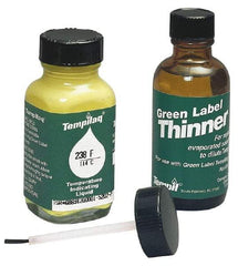 Tempil - 1,150°F Temp Indicating Liquid - 2 Ounce Container, 621°C - All Tool & Supply