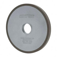 Norton - 6" Diam x 1-1/4" Hole x 1/2" Thick, 120 Grit Surface Grinding Wheel - Diamond, Type 1A1, Fine Grade, Resinoid Bond - All Tool & Supply