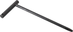 Gibraltar - 1/4" Pin Diam x 6" Pin Length, Steel L Alignment Pin - 3/8" Handle Diam x 2-1/2" Handle Length - All Tool & Supply