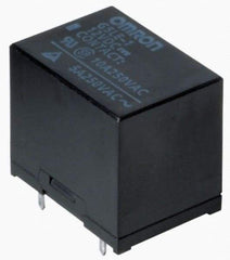 Omron - 5 Pins, Standard Electromechanical PCB General Purpose Relay - 8 Amp at 30 VDC, SPDT, 12 VDC, 22.5mm Wide x 19mm High x 16.5mm Deep - All Tool & Supply