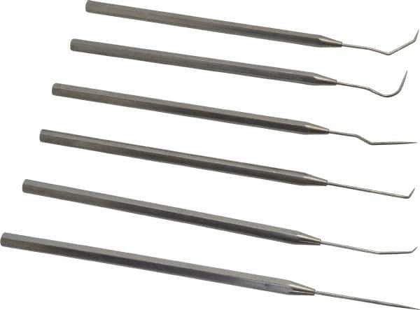 Moody Tools - 6 Piece Precision Probe Set - Steel - All Tool & Supply