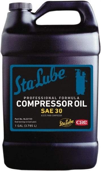 CRC - 1 Gal Bottle, ISO 100, SAE 30W, Air Compressor Oil - All Tool & Supply