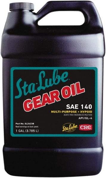 CRC - 1 Gal Bottle, Mineral Gear Oil - 27.5 St Viscosity at 100°C, ISO 460 - All Tool & Supply