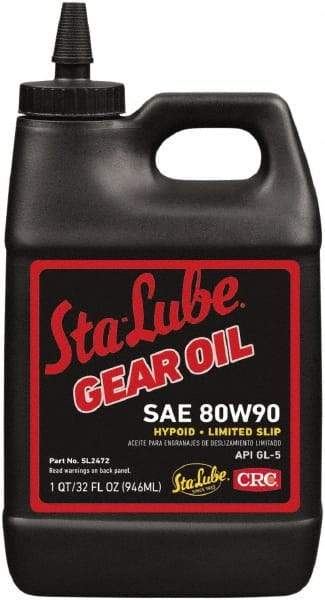 CRC - Bottle, Mineral Gear Oil - 14 St Viscosity at 100°C, ISO 150 - All Tool & Supply