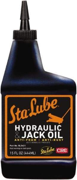 CRC - 15 oz Bottle Mineral Hydraulic Oil - 0150°F, SAE 20, ISO 46 - All Tool & Supply