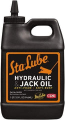 CRC - 1 Qt Bottle Petroleum Oil Hydraulic Oil - 0150°F, SAE 20, ISO 46, 49.5 to 58 cPs40 C cP - All Tool & Supply