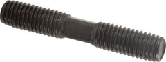 Value Collection - 1-8 5-1/2" OAL Fully Threaded Stud - Steel, Uncoated, 5-1/2" Long Thread Length - All Tool & Supply