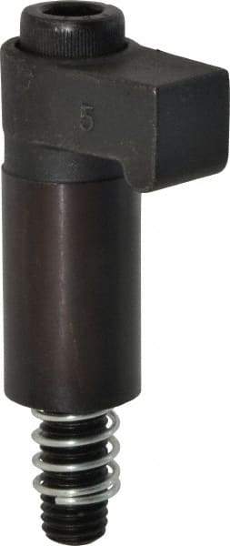 Gibraltar - 1/2-13 Thread, 0.999" Body Diam, 2-9/16" Body Length, Cap Screw Hook Clamp Assembly - 13/16" Height of Clamp Face, 3/4" Width of Clamp Face, Black Oxide Coating, Carbon Alloy Steel - All Tool & Supply