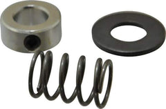 TE-CO - 5/8" Size, Black Oxide Coated Washer Clamp Support - Includes Shaft Collar, Spring & Washer - All Tool & Supply