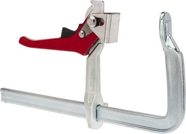 Bessey - 5-1/2" Deep Throat, 12" Max Capacity, Standard Sliding Arm Clamp - 1,200 Lb Clamping Pressure - All Tool & Supply