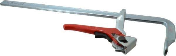 Bessey - 4-3/4" Deep Throat, 20" Max Capacity, Standard Sliding Arm Clamp - 1,200 Lb Clamping Pressure - All Tool & Supply