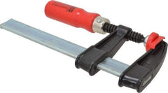 Bessey - 6" Capacity, 2-1/2" Throat Depth Steel Bar Clamp - 600 Lb Clamping Pressure - All Tool & Supply