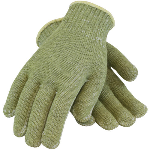 07-KA730/M Gloves W/ACP Technology - Kevlar ACP 7 Gauge Seamless Knit - M. Wgt - Kevlar Lined - Green - Exact Industrial Supply