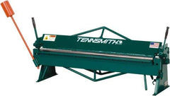 Tennsmith - 48-1/4 Inch Bending Length, Bench Machine Hand Brake - 61 Inch Wide, 22 Inch Deep, 31 Inch High - All Tool & Supply