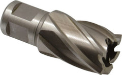 Interstate - 15/16" Diam x 1" Deep Cobalt Annular Cutter - All Tool & Supply