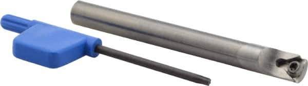 Iscar - 9.5mm Min Bore Diam, 79mm OAL, 8mm Shank Diam, MG STFP-X Indexable Boring Bar - TPGX 73.. Insert - All Tool & Supply