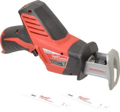 Milwaukee Tool - 12V, 0 to 3,000 SPM, Cordless Reciprocating Saw - 1/2" Stroke Length, 11" Saw Length, Lithium-Ion Batteries Not Included - All Tool & Supply