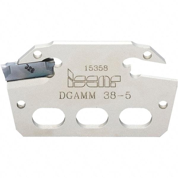 Iscar - Right Hand, 0.098 Inch Insert Width, Indexable Cutoff and Grooving Support Blade - DGAMM38-2 BLADE - All Tool & Supply