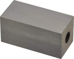 Mitutoyo - 2" Square Steel Gage Block - Accuracy Grade 0, Includes Certificate of Inspection - All Tool & Supply