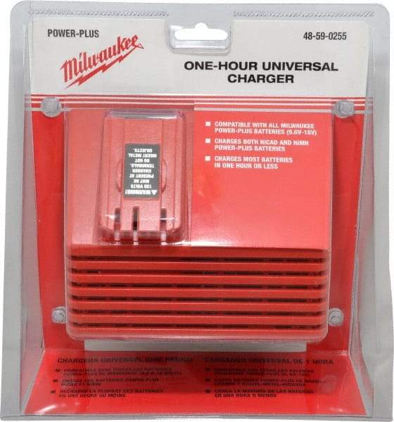 Milwaukee Tool - 12 to 18 Volt, 1 Battery NiCad & NiMH Power Tool Charger - 1 hr to Charge - All Tool & Supply