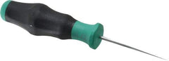 Wera - 156mm OAL Standard Slotted Screwdriver - 75mm Blade Length, Round Shank, Ergonomic Handle - All Tool & Supply