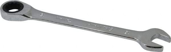 Blackhawk by Proto - 15mm 12 Point Combination Wrench - 7-1/2" OAL, Steel, Chrome Finish - All Tool & Supply