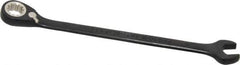 Proto - 8mm 12 Point Combination Wrench - 15° Head Angle, 5-1/2" OAL, Steel, Black Chrome Finish - All Tool & Supply