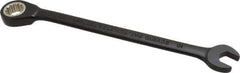 Proto - 10mm 12 Point Combination Wrench - 15° Head Angle, 6-1/4" OAL, Steel, Black Chrome Finish - All Tool & Supply