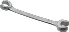 Proto - 9/16 x 9/16", Satin Finish, Combination Flare Nut Wrench - 12 Points, 6-15/16" OAL, Steel, Double End Head - All Tool & Supply