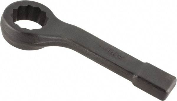 Proto - 2-13/16" 12 Point Striking Box Wrench - Single End, 4-5/8" Head Diam x 1-7/8" Head Thickness, 15-3/4" OAL, Steel, Black Finish - All Tool & Supply