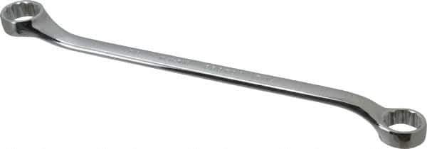 Proto - 13/16" x 7/8" 12 Point Offset Box Wrench - Double End, 1-11/64" Head Diam x 31/64" Head Thickness, 12-11/16" OAL, Steel, Black Finish, 7.5° Offset - All Tool & Supply