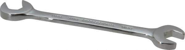 Proto - 11mm Standard Open End Wrench - 5" OAL, Double End, Chrome Finish, 15° & 60° Head Angle - All Tool & Supply