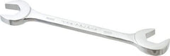 Proto - 18mm Standard Open End Wrench - 6-47/64" OAL, Double End, Chrome Finish, 15° & 60° Head Angle - All Tool & Supply