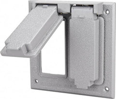 Cooper Crouse-Hinds - Electrical Outlet Box Aluminum Weatherproof Cover - Includes Gasket - All Tool & Supply