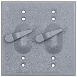 Cooper Crouse-Hinds - Electrical Outlet Box Aluminum Weatherproof Cover - Includes Gasket - All Tool & Supply