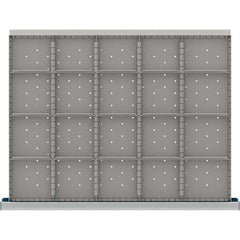 LISTA - 20-Compartment Drawer Divider Layout for 3.15" High Drawers - All Tool & Supply