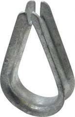 Value Collection - 5/16" Wire Rope Thimble Clip - Steel, Galvanized - All Tool & Supply