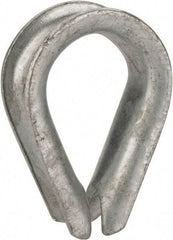 Value Collection - 3/4" Wire Rope Thimble Clip - Steel, Galvanized - All Tool & Supply