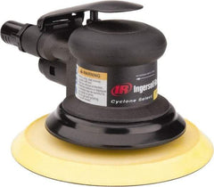 Ingersoll-Rand - 12,000 OPM, 15.8 CFM Air Consumption, Palm Air Orbital Sander - Round Pad, 1/4 NPT Inlet - All Tool & Supply