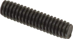 Value Collection - 1/4-20 1" OAL Fully Threaded Stud - Carbon Steel, Plain Finish - All Tool & Supply