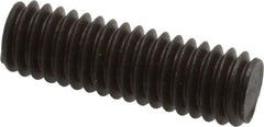 Value Collection - 5/16-18 1" OAL Fully Threaded Stud - Carbon Steel, Plain Finish - All Tool & Supply