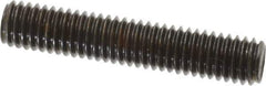 Value Collection - 3/8-16 2" OAL Fully Threaded Stud - Carbon Steel, Plain Finish - All Tool & Supply