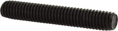 Value Collection - 3/8-16 2-1/4" OAL Fully Threaded Stud - Carbon Steel, Plain Finish - All Tool & Supply