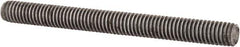 Value Collection - 3/8-16 4" OAL Fully Threaded Stud - Carbon Steel, Plain Finish - All Tool & Supply