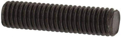 Value Collection - M5x0.8 20mm OAL Fully Threaded Stud - Carbon Steel, Plain Finish, Metric - All Tool & Supply